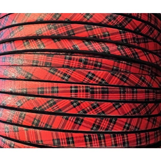 tartan leather