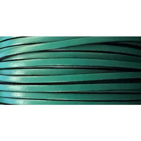 1m Calf leather 3mm flat 