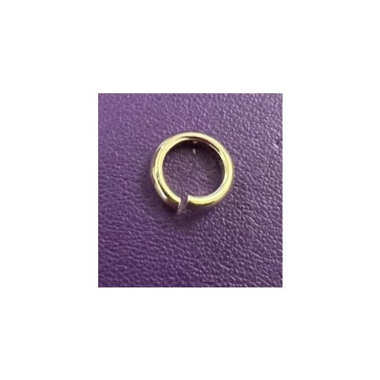 Anneaux de montage pais 11mm plaqus Argent vif et Or en France