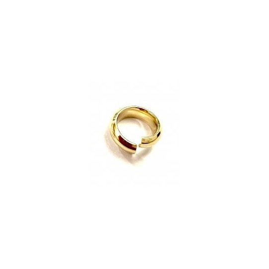 Anneaux de montage pais 13mm plaqus argent vif ou or en FRANCE