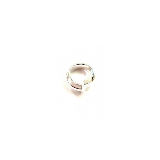 Anneaux de montage pais 13mm plaqus argent vif ou or en FRANCE