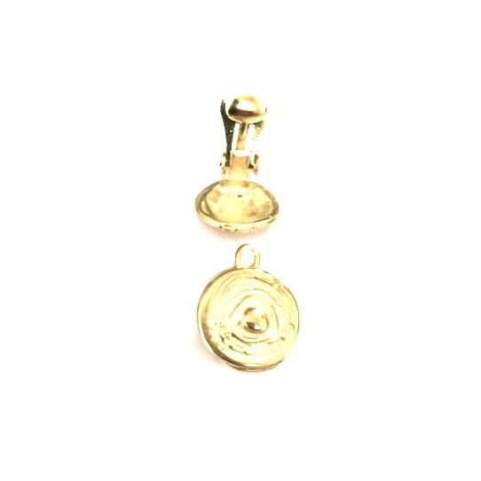 Boucles d'oreilles  clips en argent ou en dor