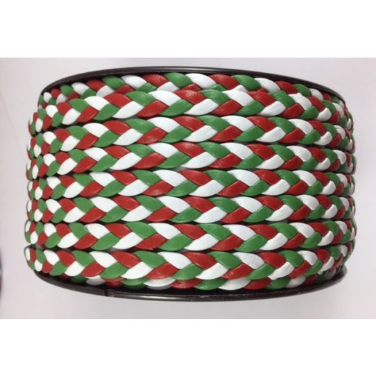 Braided 6mm double face flag for Football Europe cup