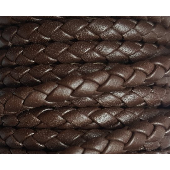 Braided leather 5mm round for MAN