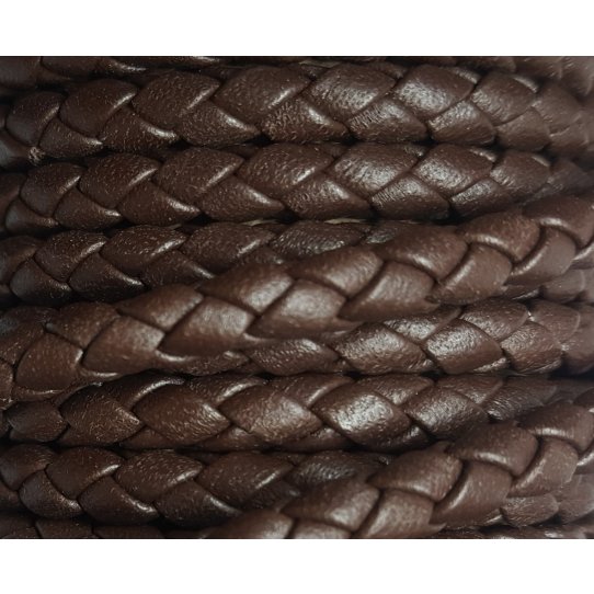 Braided leather 5mm round for MAN