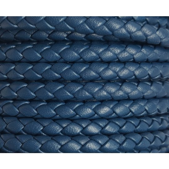 Braided leather 5mm round for MAN