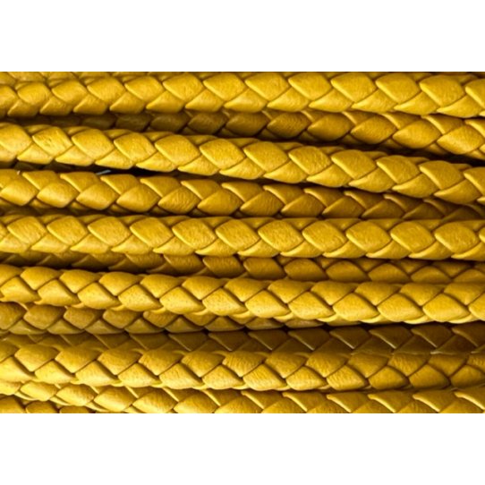 Braided leather 5mm round for MAN