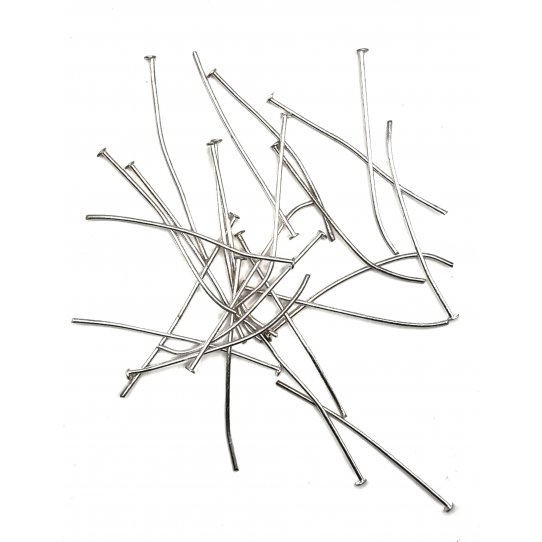 BRASS RODS 4CM Silver Plated in France