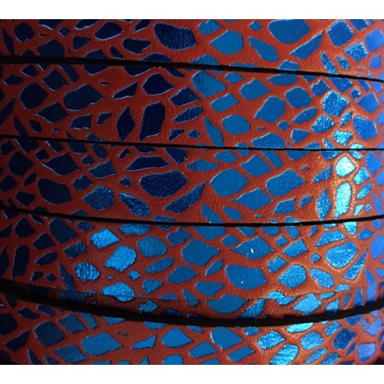 Calf leather spider pattern 10mm
