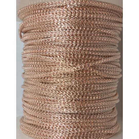 Chane billes de couleurs gaines avec maille argent 