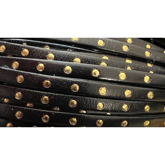 Cuir 5mm Faux clout
