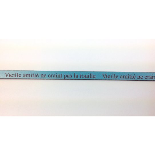 Cuir 5mm VIEILLE AMITI NE CRAINT PAS LA ROUILLE