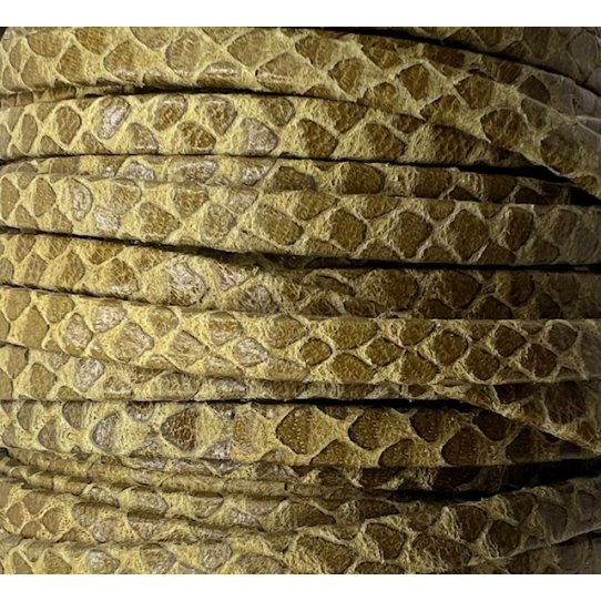 Cuir Chvre - Motif Serpent - 5mm