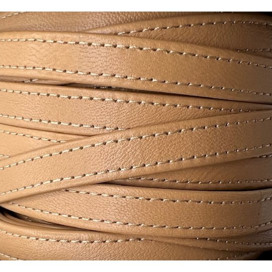Cuir d'agneau plong 10 mm double coutures-nouvelles couleurs