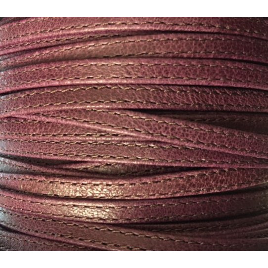 Cuir d'agneau plong 5 mm double coutures-NOUVELLES COULEURS