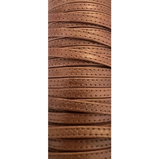 Cuir d'agneau plong 5 mm double coutures-NOUVELLES COULEURS
