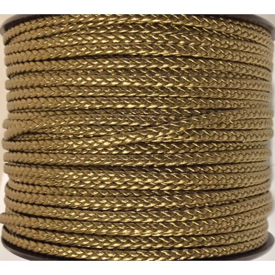 Cuir d'agneau tress 3mm-qualit joallerie-NOUVELLES COULEURS