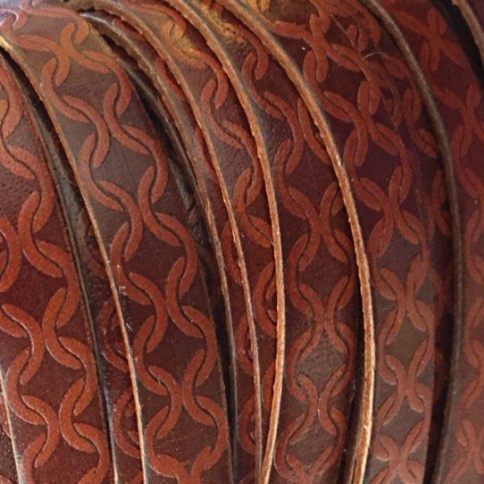 Cuir de veau 10mm  avec motifs