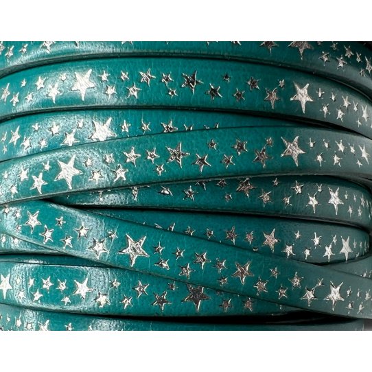 CUIR DE VEAU 8MM AVEC MOTIF ETOILE