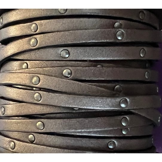 Cuir de veau clout 5mm-NOUVELLES COULEURS