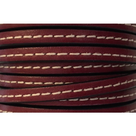 Cuir de veau cousu 5mm