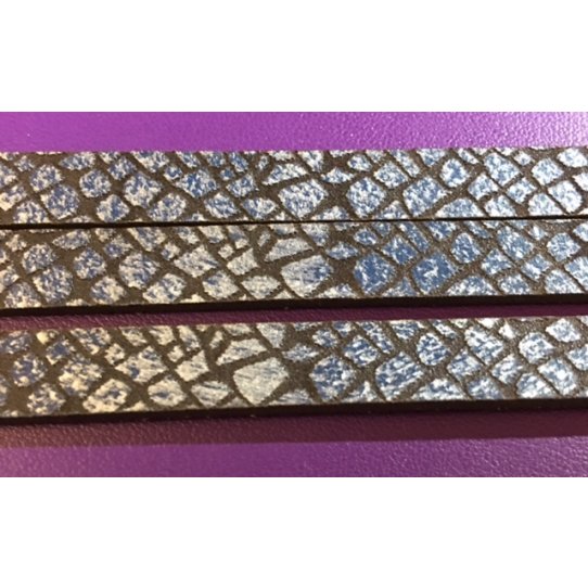 CUIR LASER 10MM CRAQUELE