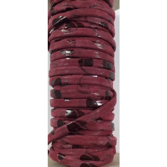 Cuirs sries limites tons vieux roses 5mm-tendances 