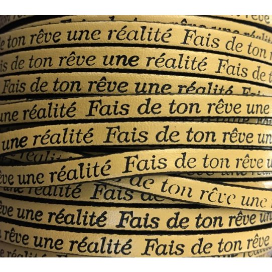 Fais de ton rve une ralit 5mm-NOUVELLES COULEURS