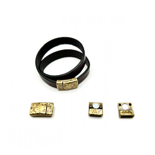 Fermoir aimant 10 mm en tain Martel, 