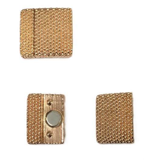 Fermoir aimant 15mm diamant