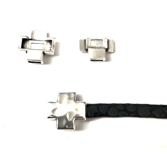 Fermoir aimant croix 5mm