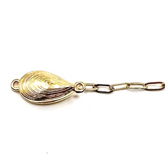 Fermoir aimant moule avec 2 anneaux pour collier ou bracelet