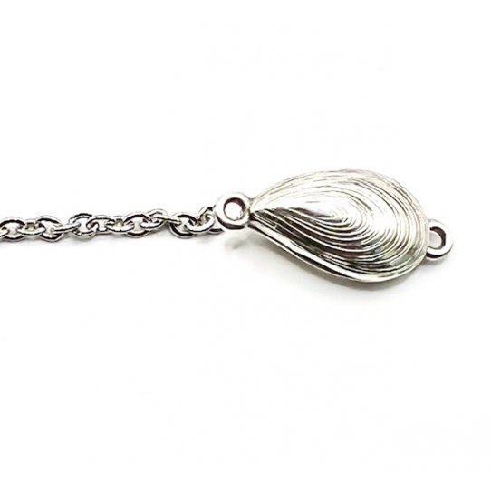 Fermoir aimant moule avec 2 anneaux pour collier ou bracelet