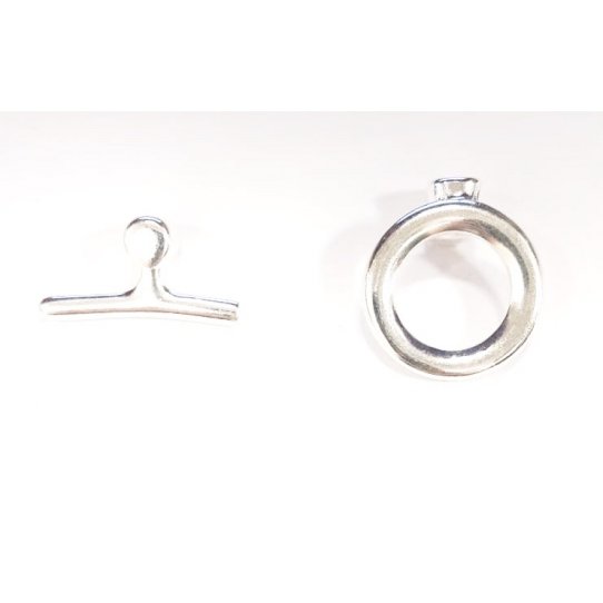 Fermoir T pour cuir rond 5mm-Exclusivité IDIL
