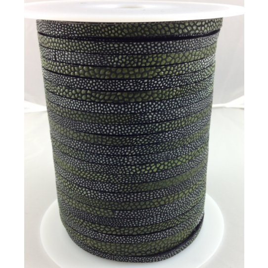 fish line leather (Galuchat style) to 5mm