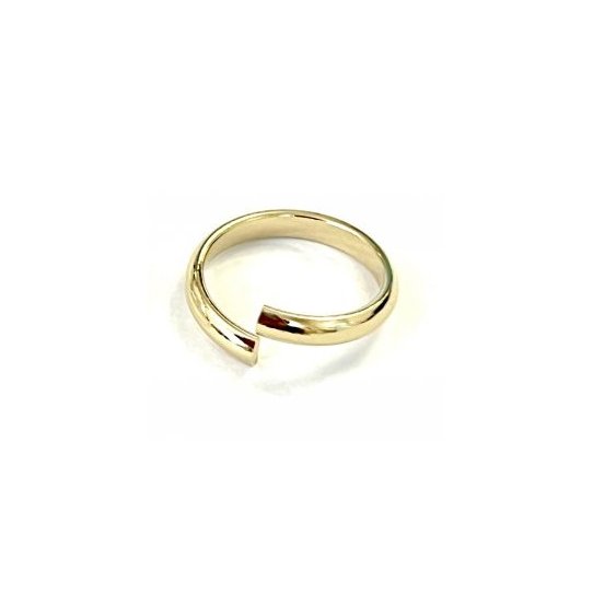 Grand anneau de montage 19mm plaqus or et argent vif en France