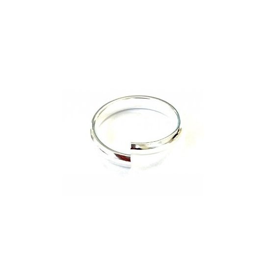 Grand anneau de montage 19mm plaqus or et argent vif en France