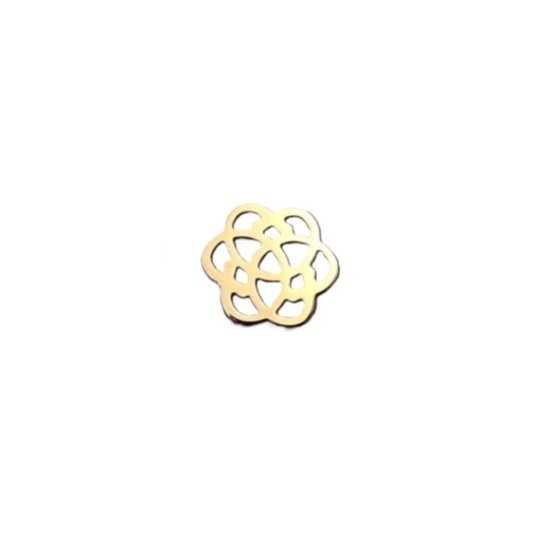 Intercalaire ou pendant petite serenit, laiton Fabrication FR, or ou argent