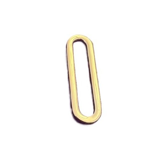 Intercalaire rectangulaire 31.7 x 9.5mm PLAQUES EN FRANCE