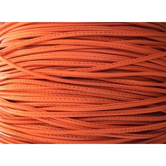 L599 Cuir cousu 1.5mm-43 COULEURS