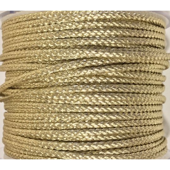 Lamb braided leather 3mm-jewerly quality