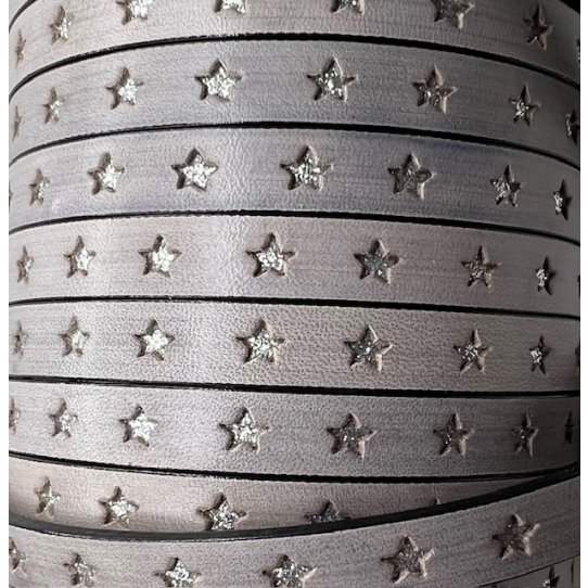 Leather 10mm inlaid star