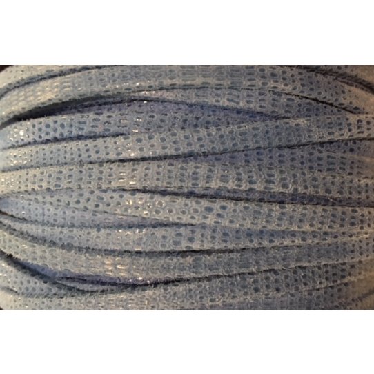 Leather exclusivity Idil 5mm Aegean sea