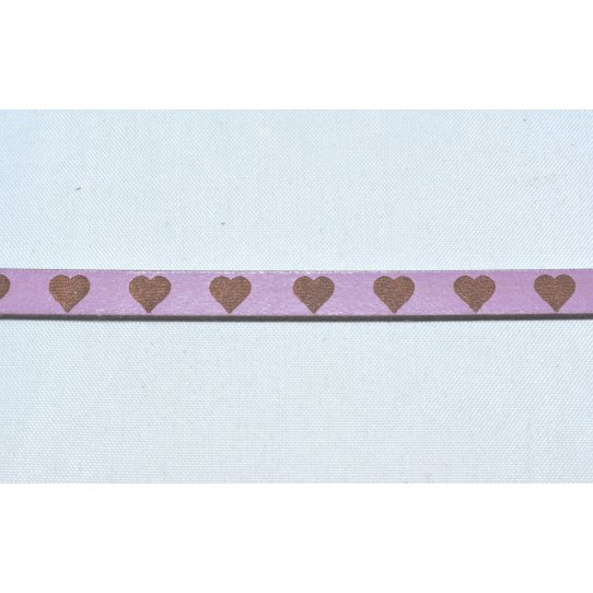 Leather laser 5mm heart