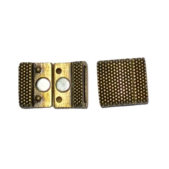 Magnetic clasp 15 mm diamond