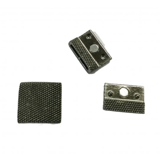 Magnetic clasp 15 mm diamond