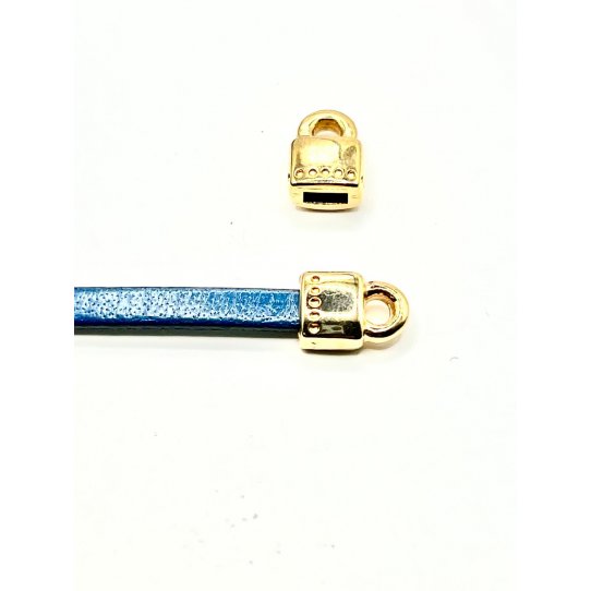 Nozzle with 5 mm flat ring leather