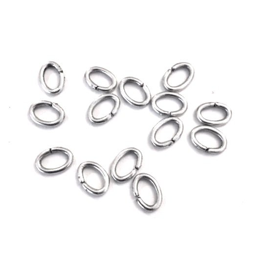 oval rings 7.50 x 5 mm