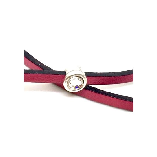 Passant 3mm avec crystal