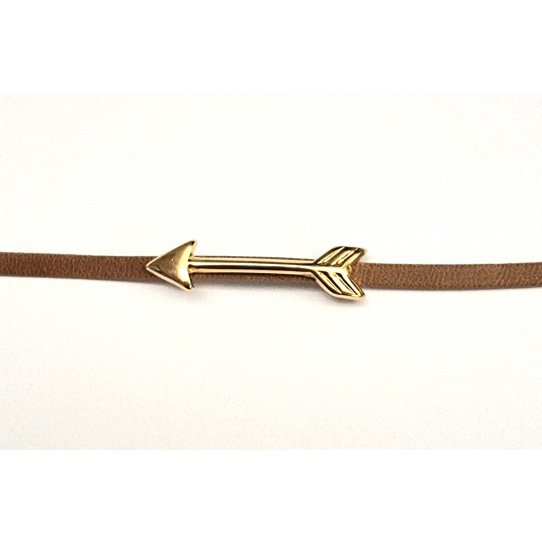 Passant flèche pour cuir 3mm